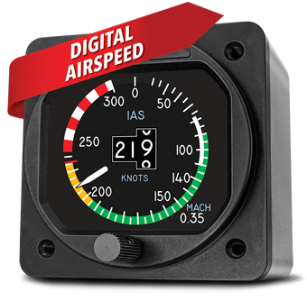 2-inch Digital Airspeed Indicator