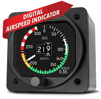 2-inch Digital Airspeed Indicator