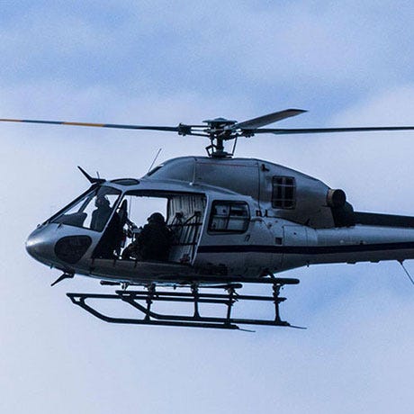 Gray Airbus Helicopters AS355 Gray Airbus Helicopters AS355