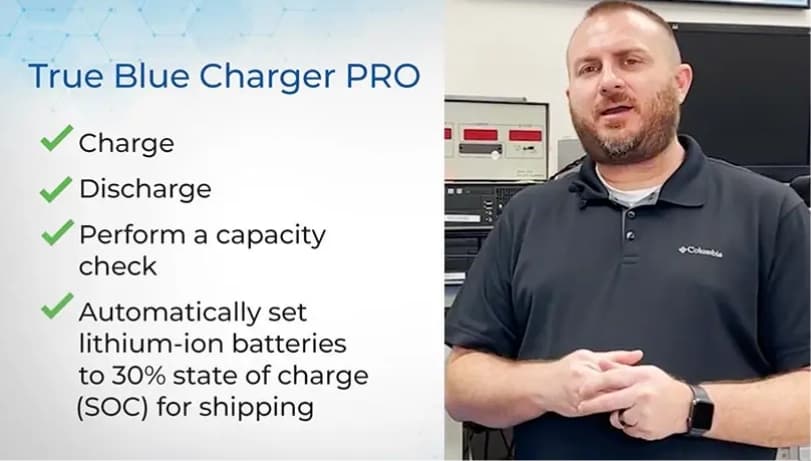 How To: Charge a Lithium-ion Aircraft Battery with the True Blue Charger PRO