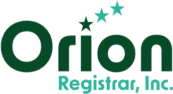 Orion Registrar, Inc. Orion Logo