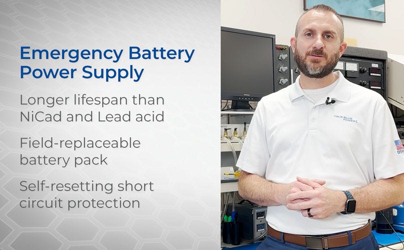 TS28 Emergency Battery Power Supply Explained
