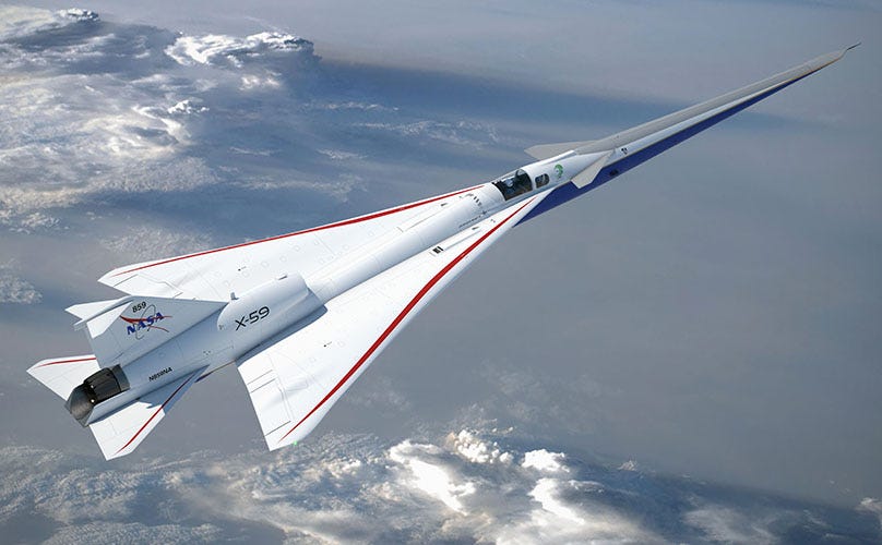 Lockheed Martin Skunk Works® X-59 Experimental Aircraft