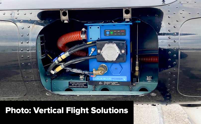 Read the Article: Vertical Flight Solutions earns FAA approval for H130 and H125/AS350 tailboom lithium-ion battery kits