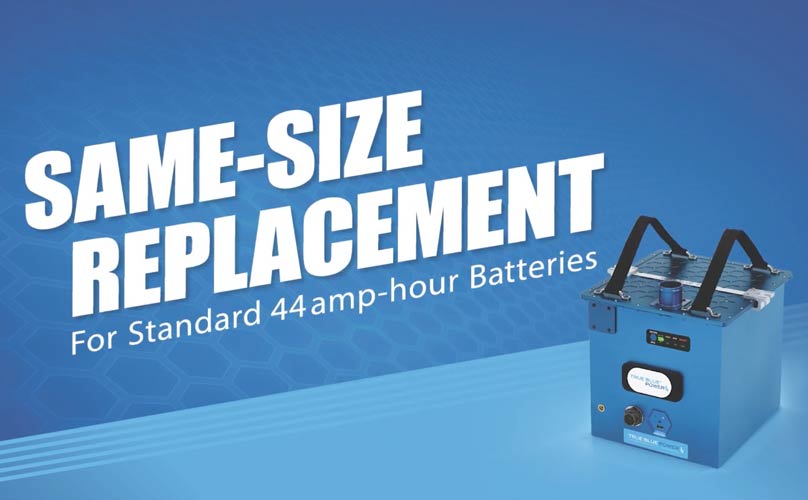 New Same-size Replacement for Standard 44 Amp-hour Aircraft Batteries