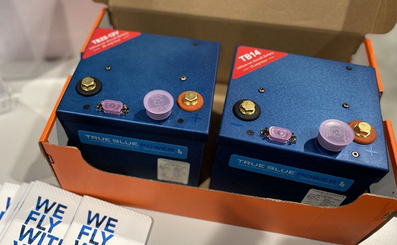 Read the Article These ultra-light lithium-ion batteries weigh just 10 pounds — and they could power the airplanes of the future